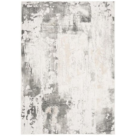 Safavieh 4 x 6 ft. Vogue Collection Contemporary Rectangle Power Loomed Rug - Beige & Charcoal VGE141A-4